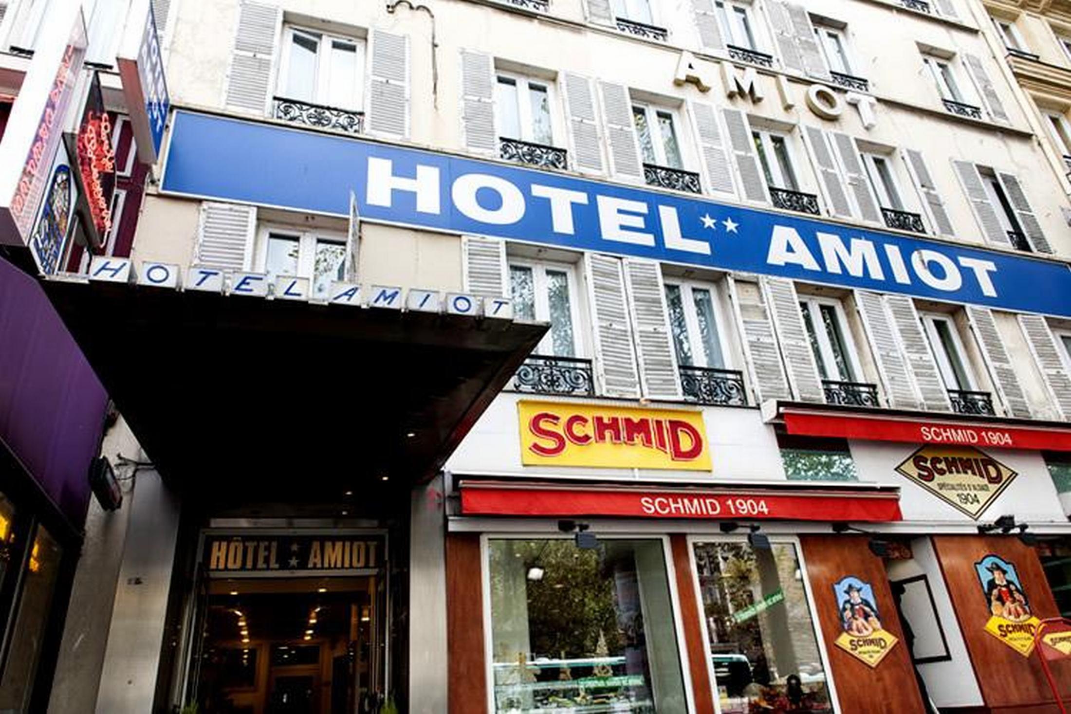 Amiot Hotell Paris Eksteriør bilde