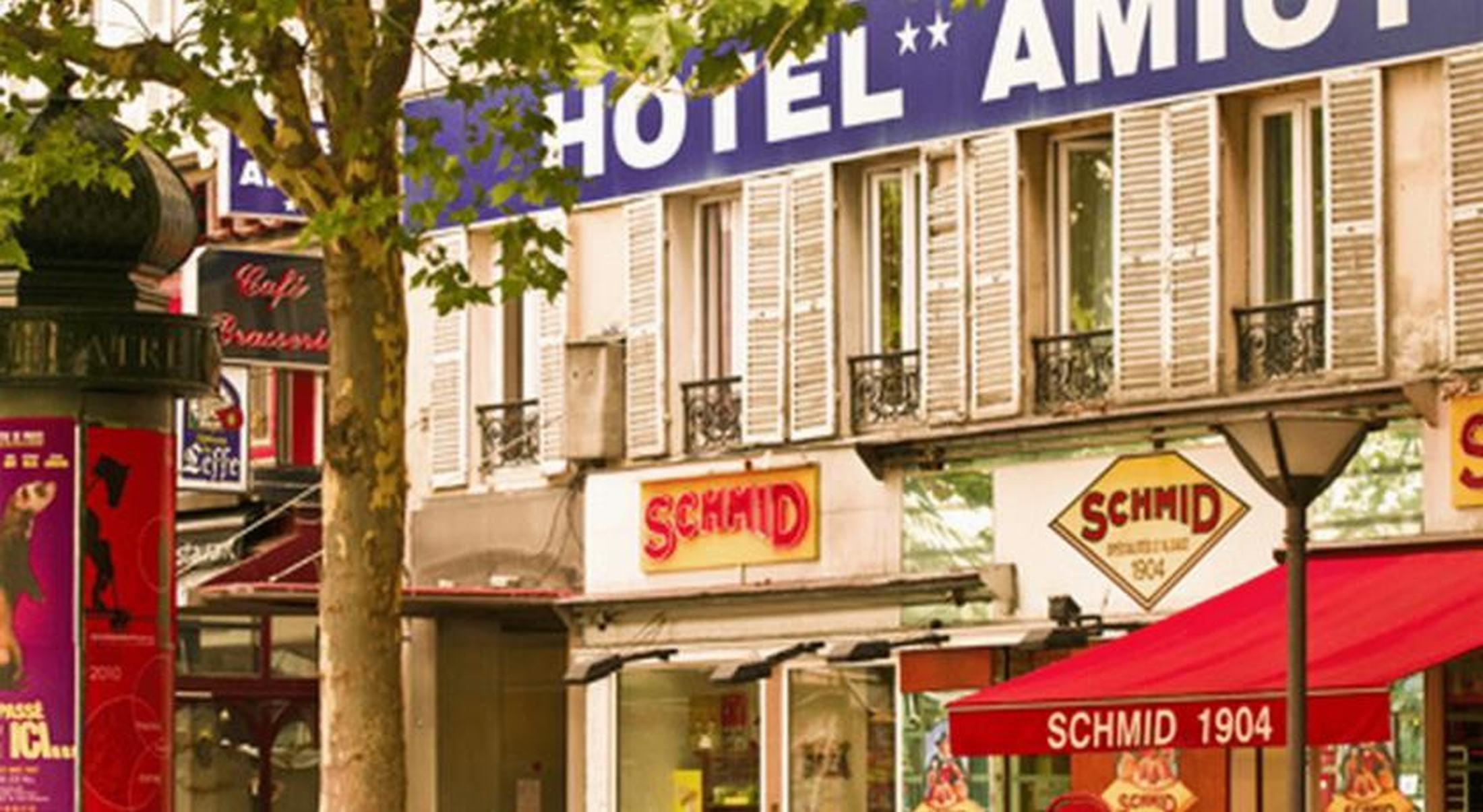 Amiot Hotell Paris Eksteriør bilde